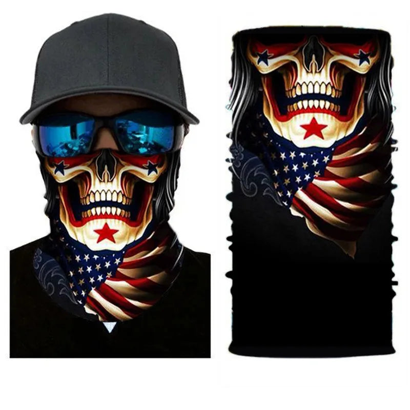 Tour de Cou Cagoule Multifonction – Bandana Sans Couture Coupe-Vent | Vélo, Ski, Moto, Randonnée & Snowboard