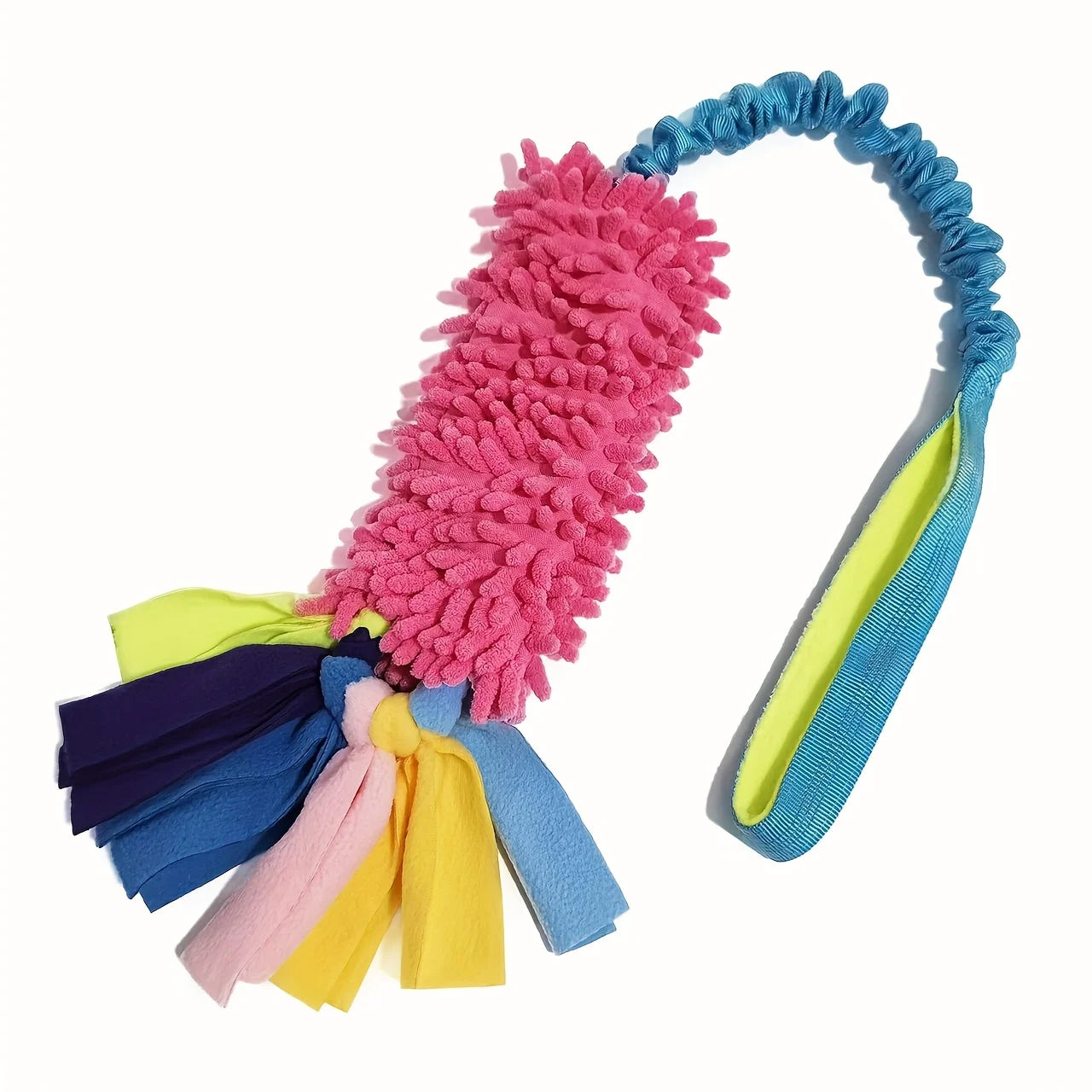 Jouet Corde Chien Anti-Déchirure – Balle Colorée Peluche Puzzle Interactif Dentition
