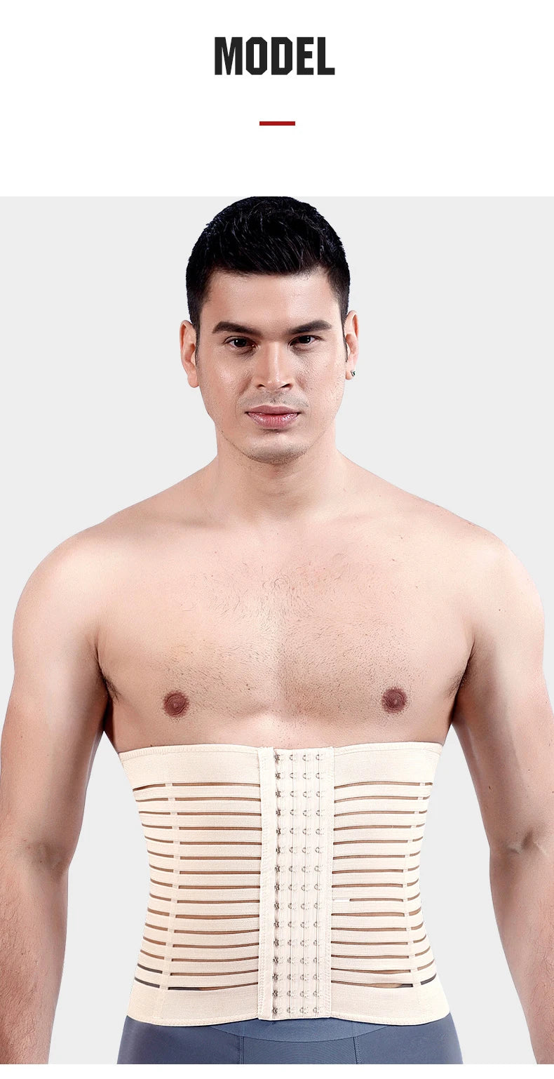 Ceinture Gainante Homme Ventre Plat – Corset Amincissant & Compression Abdominale | Fitness, Sport & Silhouette