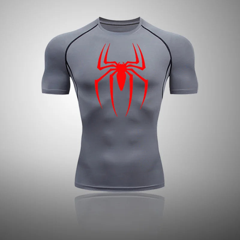 T-Shirt Sport Homme Élastique Séchage Rapide – Col Rond | Musculation, Running & Fitness | Respirant & Gainant