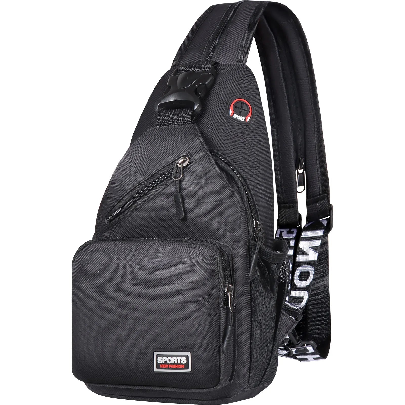 Sac Poitrine Femme Crossbody Tendance – Prise Casque & Poche Téléphone Bandoulière Chic