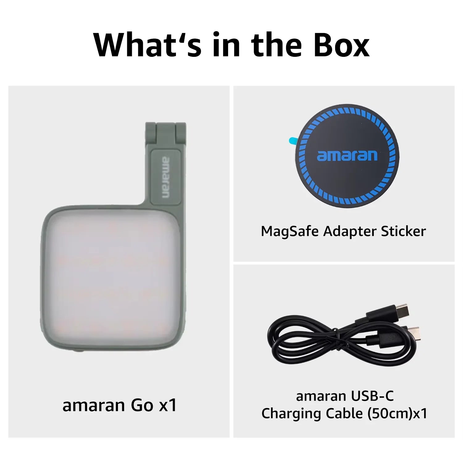 Lampe Selfie Magnétique amaran Go – Rechargeable Portable avec Miroir | Maquillage, Vidéo & TikTok