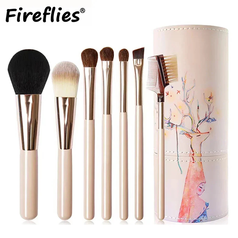 Set de Pinceaux Maquillage Ultra-Doux – Fard à Paupières, Fond de Teint, Poudre & Blush | Femme
