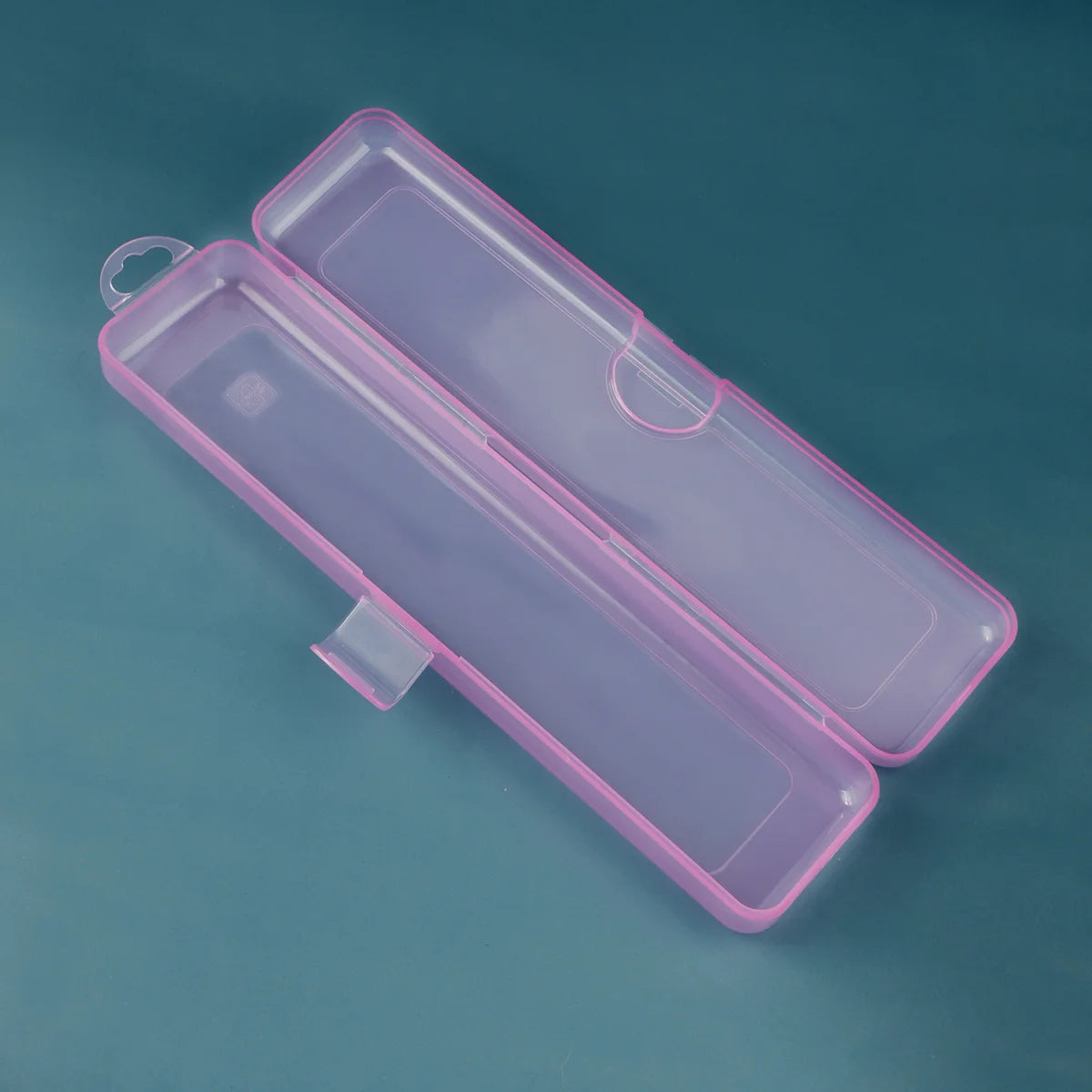 Boîte Rangement Pinceaux Maquillage Transparente Portable – Étui Organisateur Crayons & Accessoires Beauté avec Couvercle