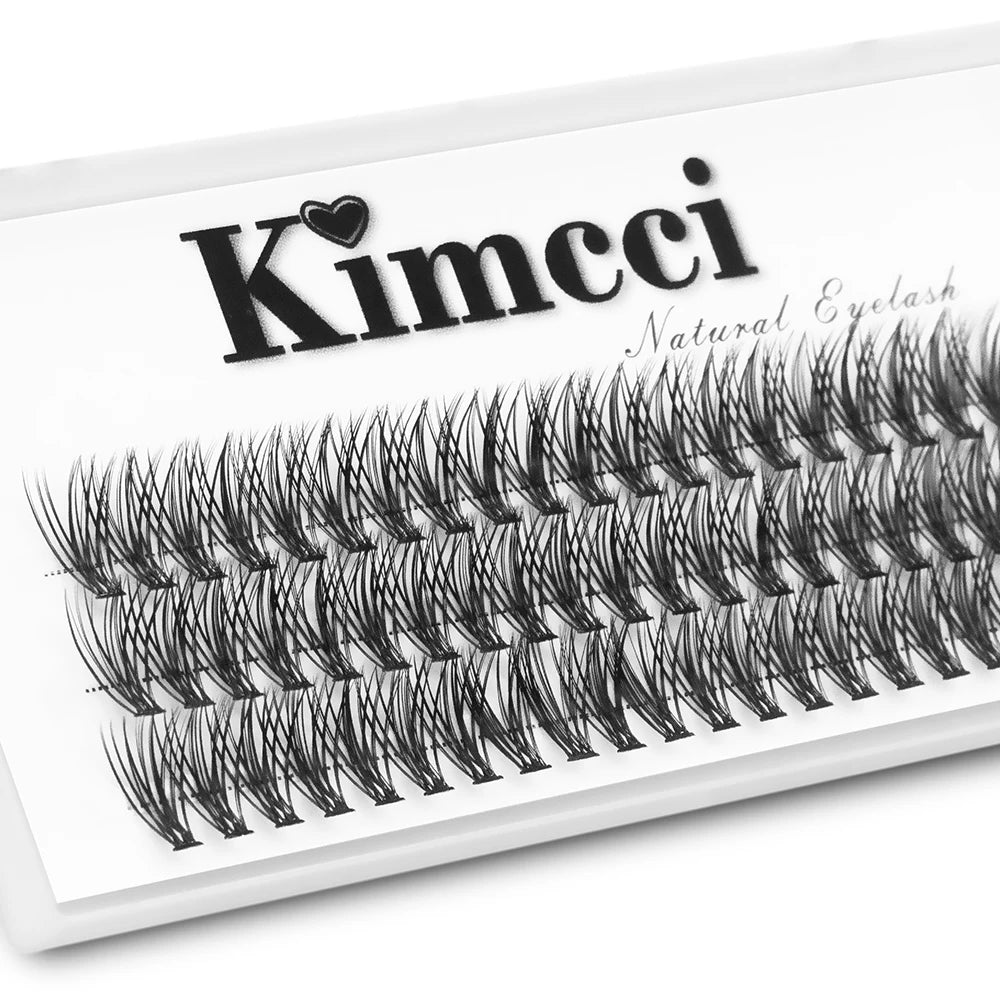 Faux Cils Kimcci 3D Russian Volume – 60 Bundles | Extensions Mink Individuelles Naturelles