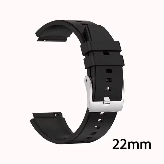 Smartwatch Militaire Homme GPS NFC 3ATM – Montre Connectée Bluetooth 1.7" HD 1000mAh Étanche