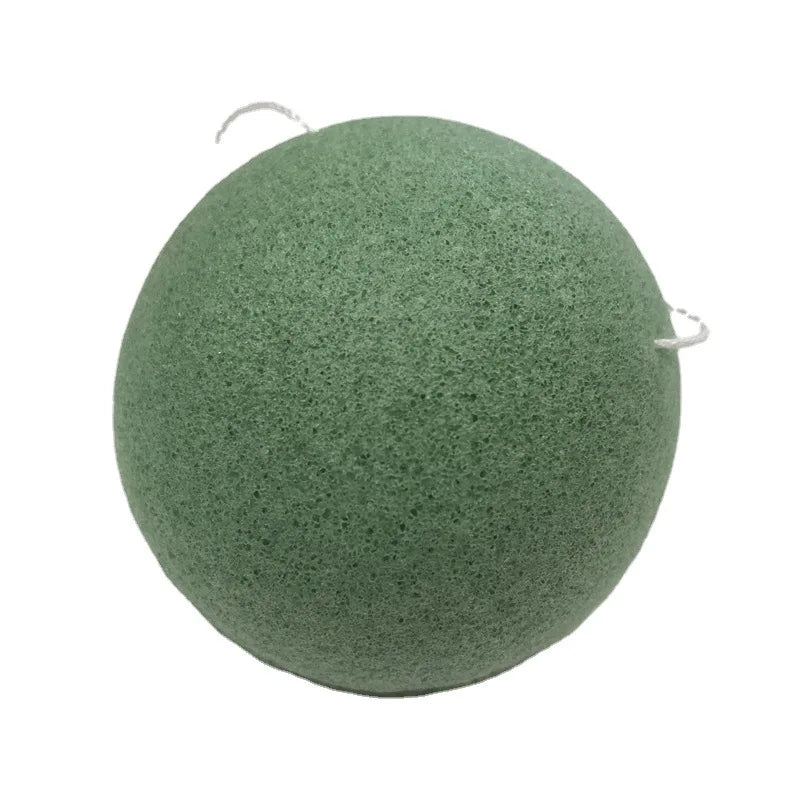 Éponge Konjac Naturelle – Exfoliante & Nettoyante Douce Visage Peau Sensible