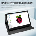 Écran IPS 7" HDMI Tactile 1024x600 – Compatible Raspberry Pi 3/4, Orange Pi & PC | Boitier Inclus, Portable