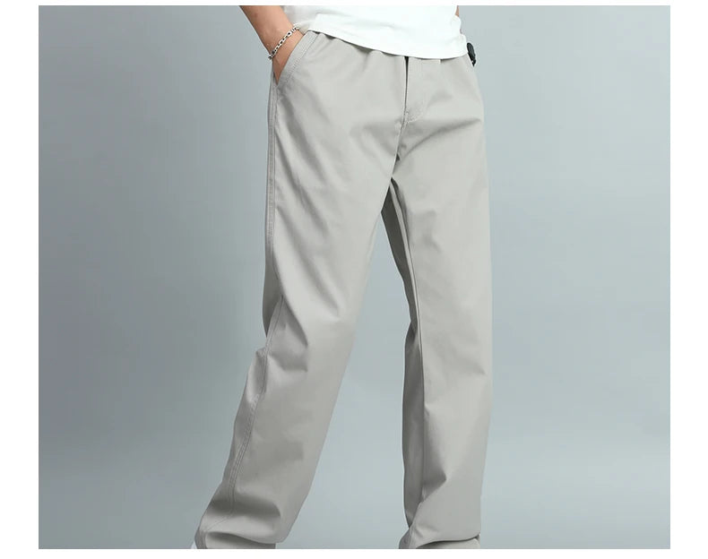 Herren Übergrößen Hose Baumwolle Casual Loose Fit Gerader Schnitt Cargohose – Sommer Herbst | Herrenmode Bequem