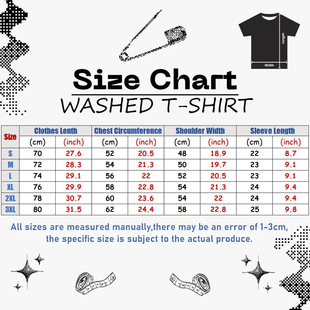 Unisex Invincible Anime T-Shirt Washed – Vintage Oversize Style Paar Große Größen Alle Jahreszeiten | Premium Streetwear-Mode