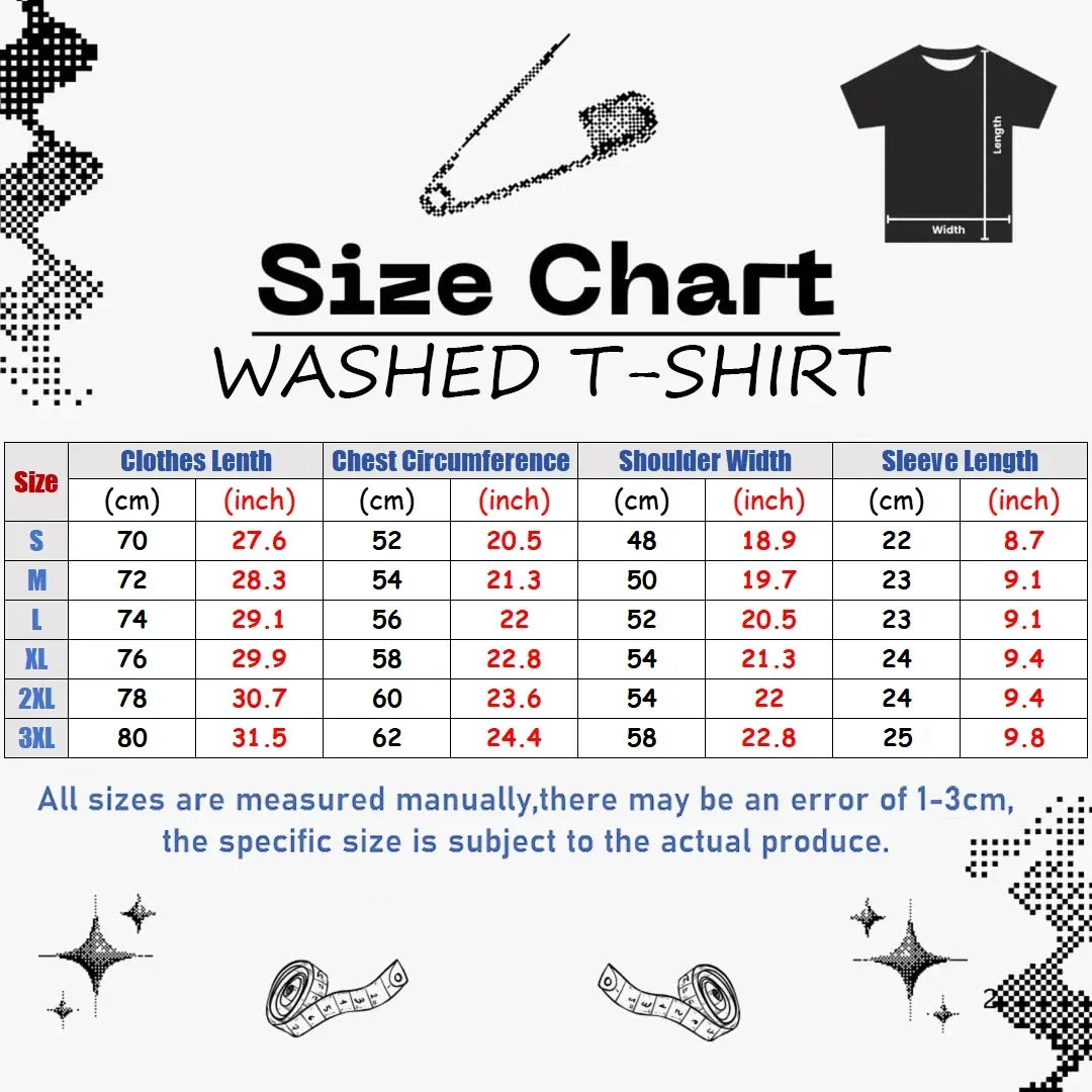 Unisex Invincible Anime T-Shirt Washed – Vintage Oversize Style Paar Große Größen Alle Jahreszeiten | Premium Streetwear-Mode