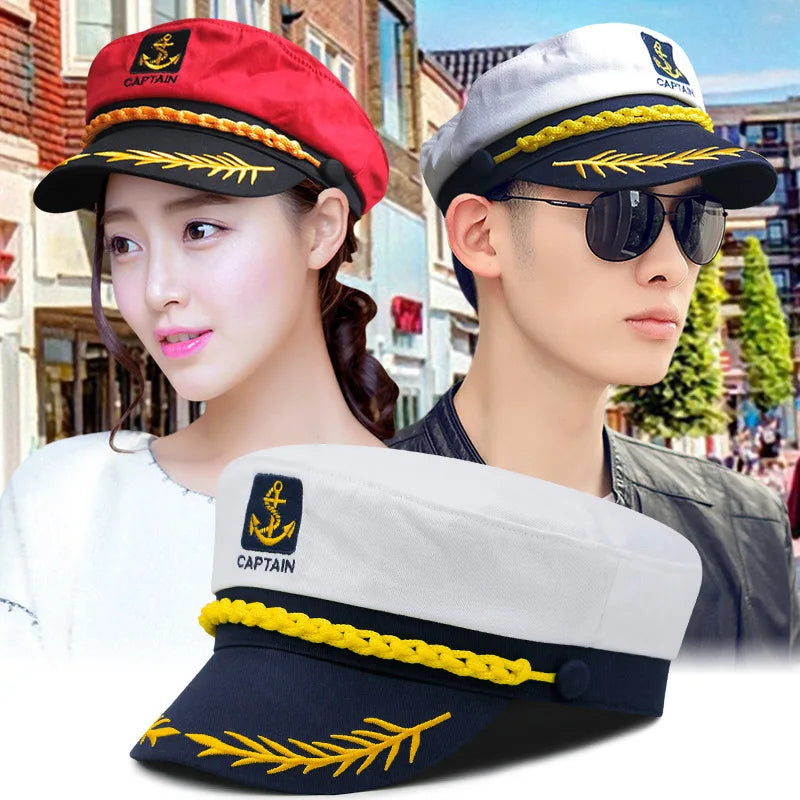 Chapeau Capitaine Marin Adulte – Réglable Homme & Femme | Déguisement & Fête