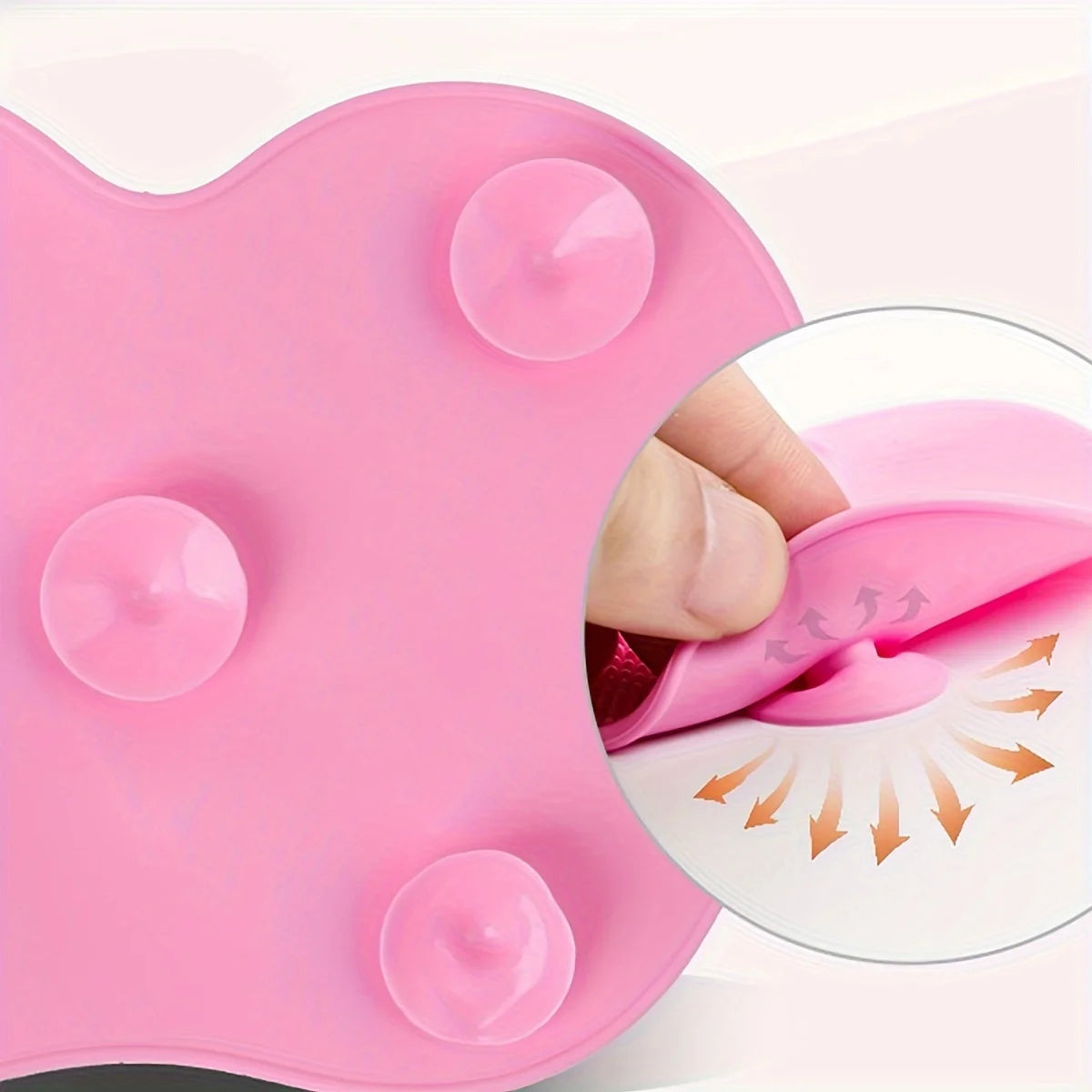 Pad Nettoyage Pinceaux Maquillage Silicone – Forme Pomme | Ventouses & Sans Forméhyde