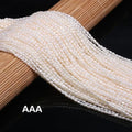 Perles Nacrées Naturelles d'Eau Douce Forme Riz Percées – Perles Vrac DIY | Collier, Bracelet & Bijoux Fait Main | Qualité Premium
