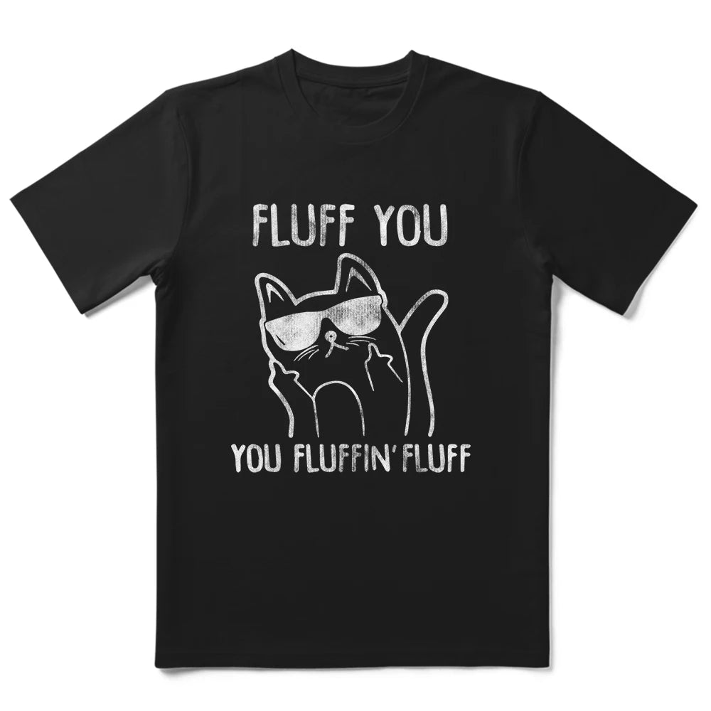 T-Shirt Homme 100% Coton Imprimé Chat Cool Loose Été Manches Courtes Col Rond Casual Tendance – Tee Graphique Félin Streetwear | Mode Homme Premium