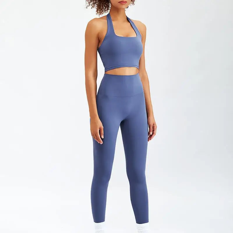 Ensemble Sport Yoga Femme 2 ou 3 Pièces Taille Haute – Doux, Respirant & Gainant | Gym, Fitness & Running | Survêtement Tendance