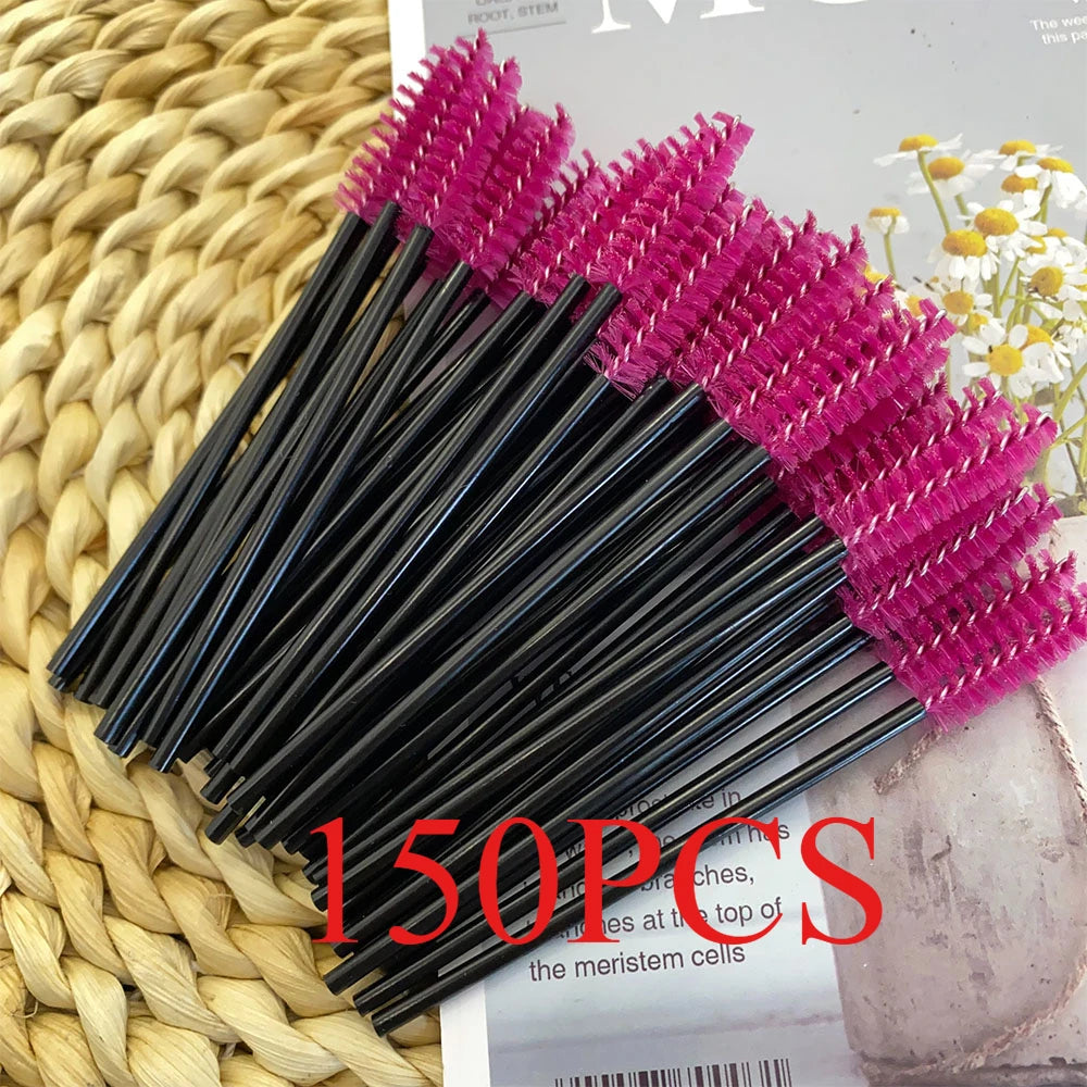 Brosses Mascara & Extension Cils – Lot 150 ou 300 Pcs | Spoolies Sourcils & Maquillage