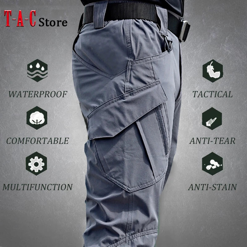 Taktische Cargo-Herrenhose Wasserdicht Schnelltrocknend Militär Outdoor Sommer | Premium Taktische Cargo-Hose