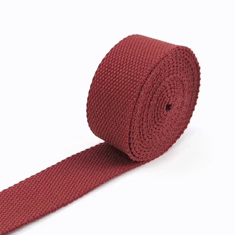 Sangle Coton 8M – Ruban Toile 20-50mm Couture DIY Sac Ceinture Bretelle Accessoires
