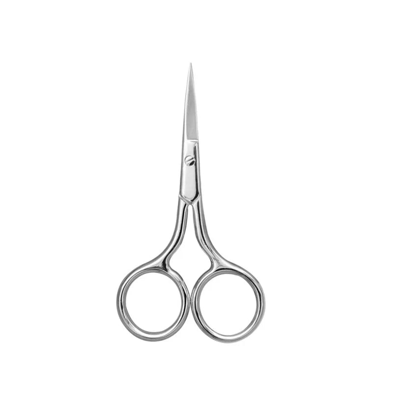 Ciseaux Maquillage Style Européen 9CM – Inox Professionnel | Sourcils, Poils de Nez & Manucure