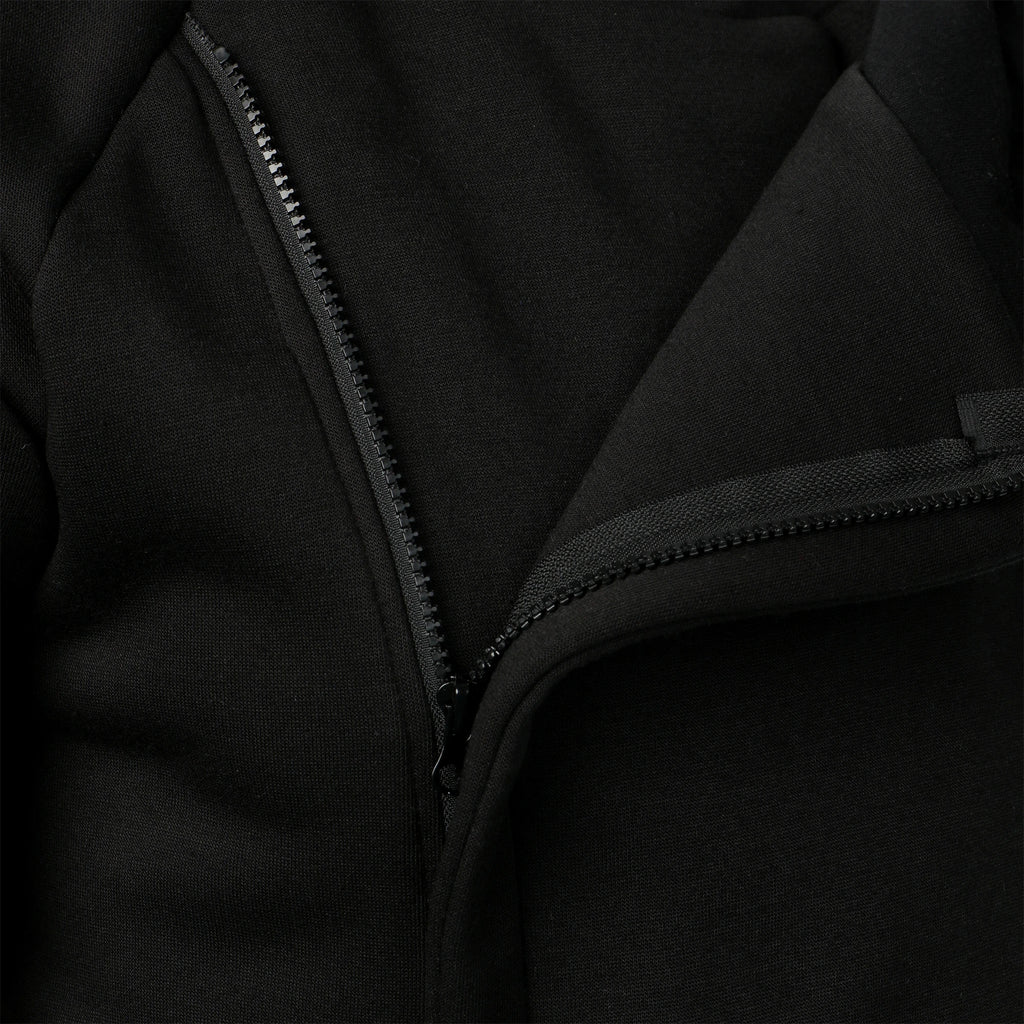 Hoodie Homme Couleur Unie Zip Latéral – Sweat à Capuche Manches Longues Automne Hiver | Mode Homme Premium