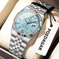 Montre Femme POEDAGAR Élégante Luxe Quartz – Lumineuse Étanche Date + Boîte Cadeau