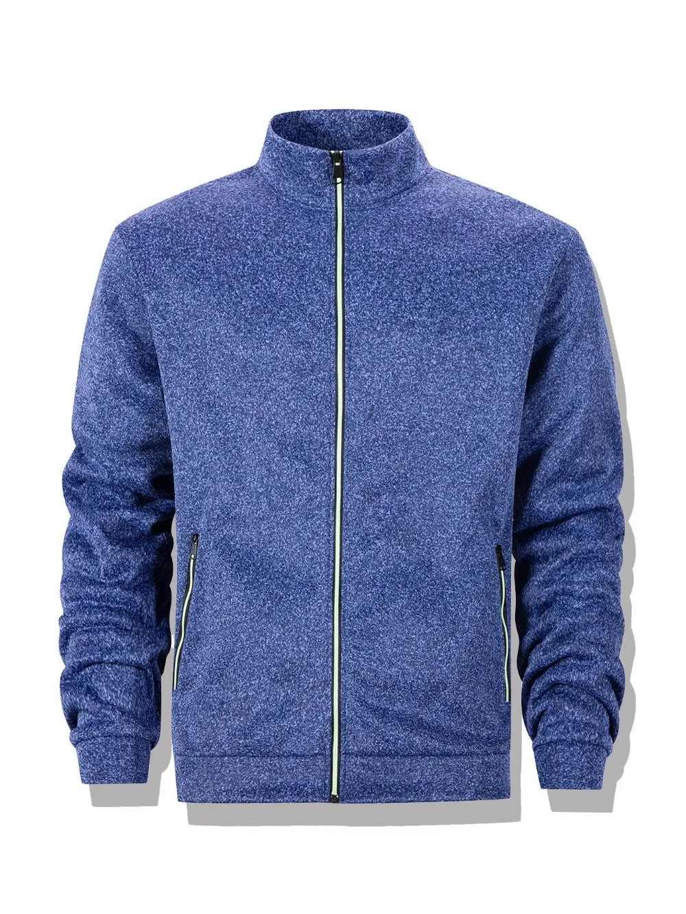 Veste Sweat Homme Zippée Intégrale Col Montant Coupe-Vent Chaud Casual Outdoor Automne Hiver Confortable Élégante Intemporelle – Veste Sweat Premium Zippée Col Montant | Mode Homme Outdoor Automne Hiver Premium