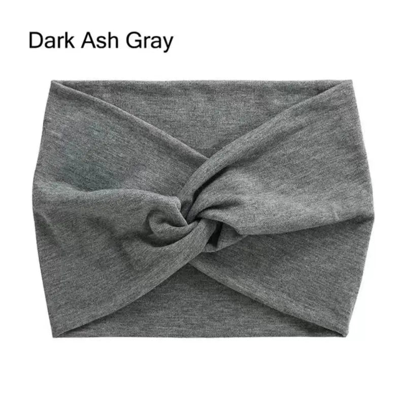 Bandeau Cheveux Large Élastique Femme – Sport, Yoga, Running & Maquillage | Turban Anti-Transpiration | Multiusage Tendance