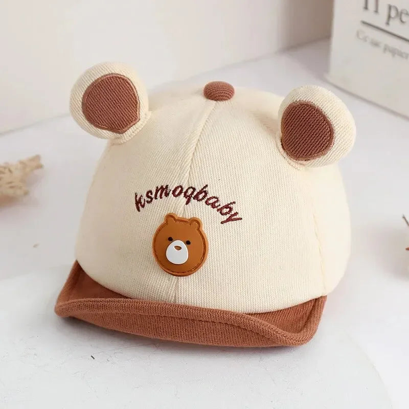 Baby Bärenmütze – Süßer Sonnenhut für Jungen und Mädchen