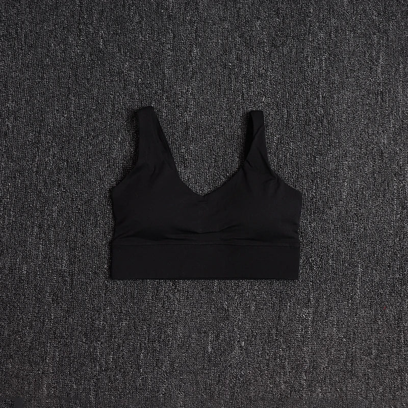 Brassière Sport Femme Dos Nu Sexy – Anti-Choc, Sans Manches | Yoga, Running & Gym | Top Fitness Gainant & Respirant