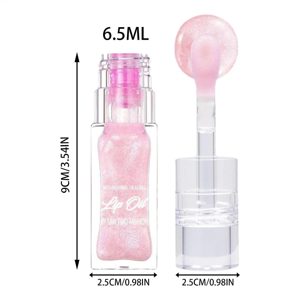 Huile à Lèvres Changeante de Couleur – Jelly Crystal Nacrée | Hydratante & Nourrissante