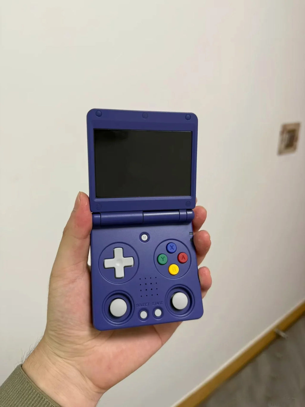 Anbernic RG34XXSP Console de Jeu Portable Flip Rétro – Écran IPS 3.4'' Linux 64-bit | PSP & Jeux Rétro | Cadeau Gaming