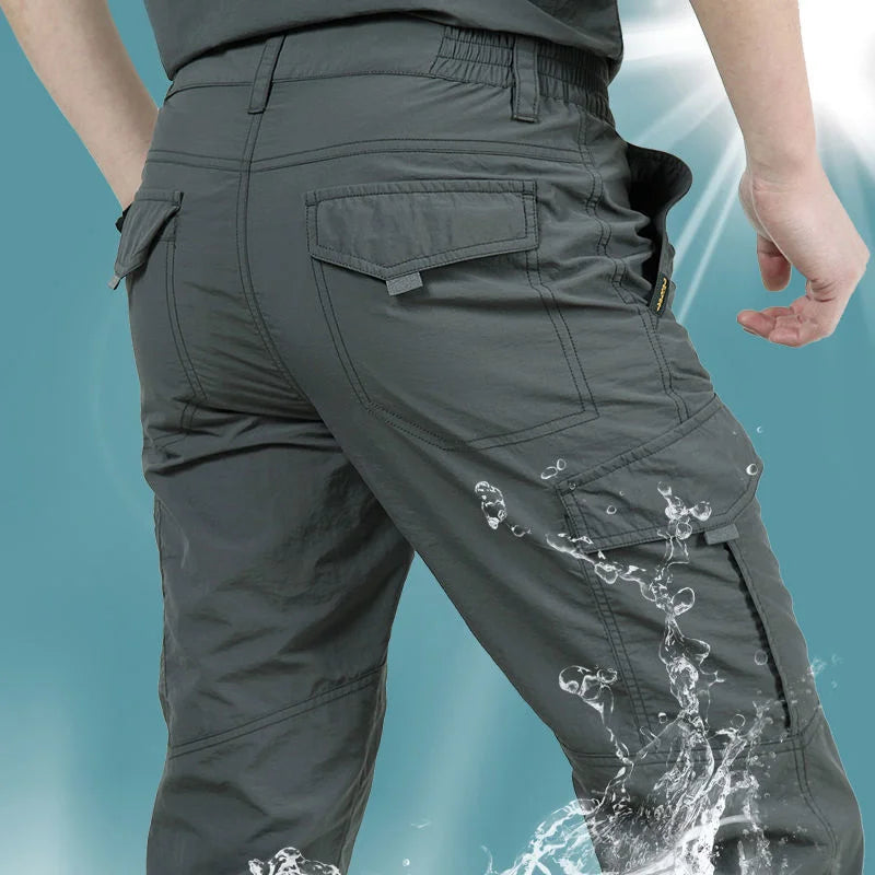 Taktische Cargo-Herrenhose Wasserdicht Schnelltrocknend Militär Outdoor Sommer | Premium Taktische Cargo-Hose