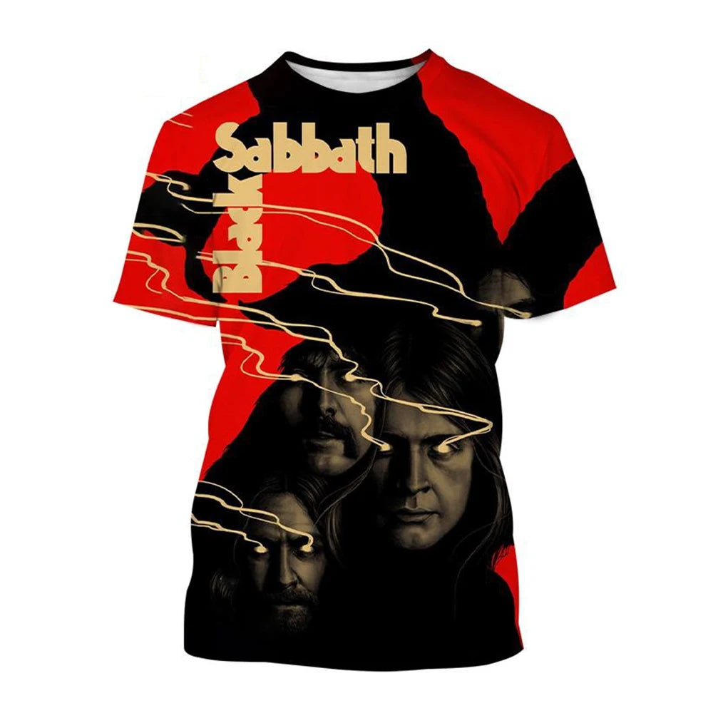 T-Shirt Unisexe Imprimé 3D Tendance Été – Col Rond Manches Courtes Casual Confortable Cool | Streetwear Homme & Femme