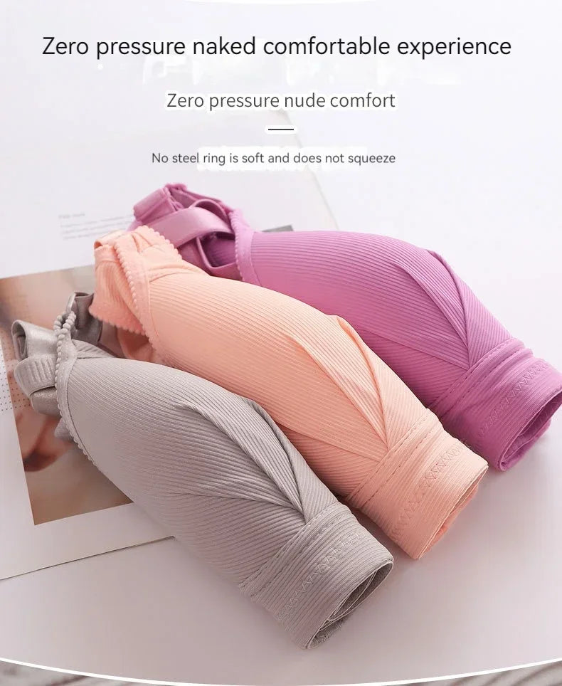 Soutien-Gorge Allaitement Boutons Frontaux Sans Armature – Brassière Maternité Confortable Invisible Femme Enceinte