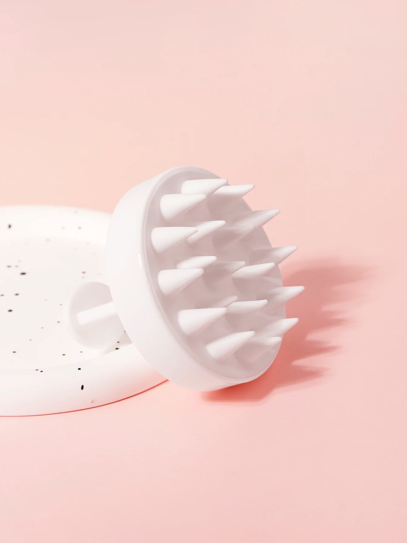 Brosse Massante Cuir Chevelu en Silicone - Anti-Pellicules & Croissance Capillaire