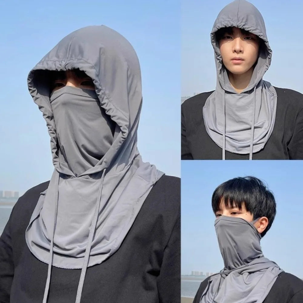 Cagoule Anti-UV Respirante – Masque Visage & Cache-Cou Long | Cyclisme, Moto, Pêche & Randonnée | Homme & Femme