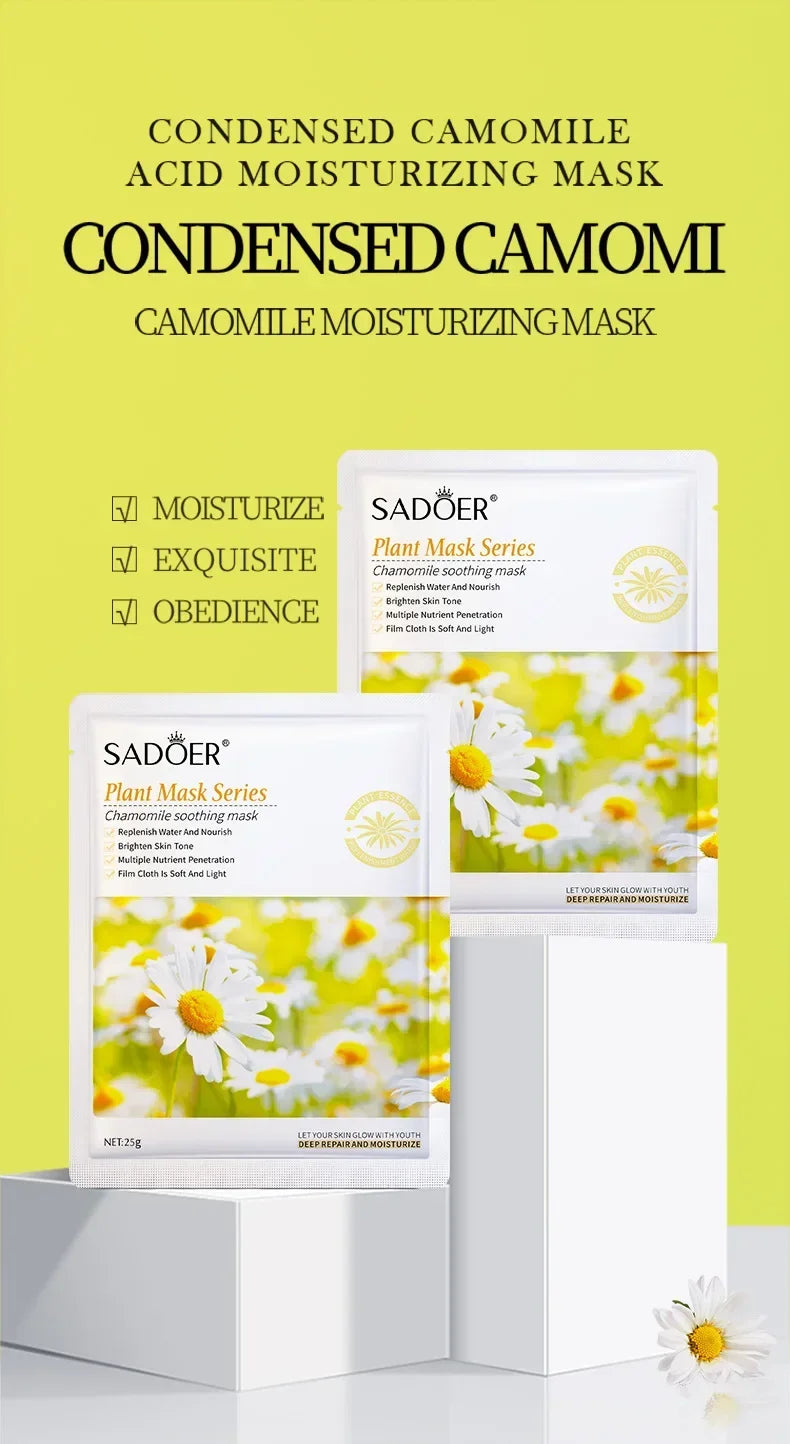 Set 8 Masques Visage Naturels - Hydratation & Fermeté K-Beauty