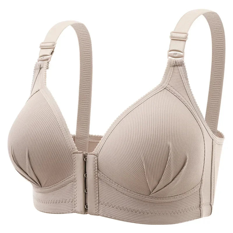 Soutien-Gorge Allaitement Boutons Frontaux Sans Armature – Brassière Maternité Confortable Invisible Femme Enceinte