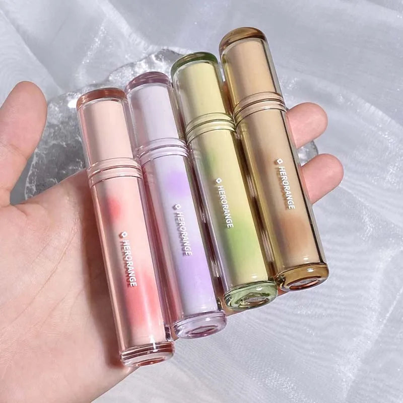 Gloss Miroir Iced Tea – Lip Glaze Jelly Transparent Waterproof | Rouge à Lèvres Liquide Effet Glacé