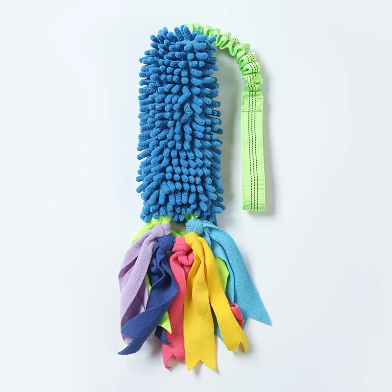 Jouet Corde Chien Anti-Déchirure – Balle Colorée Peluche Puzzle Interactif Dentition