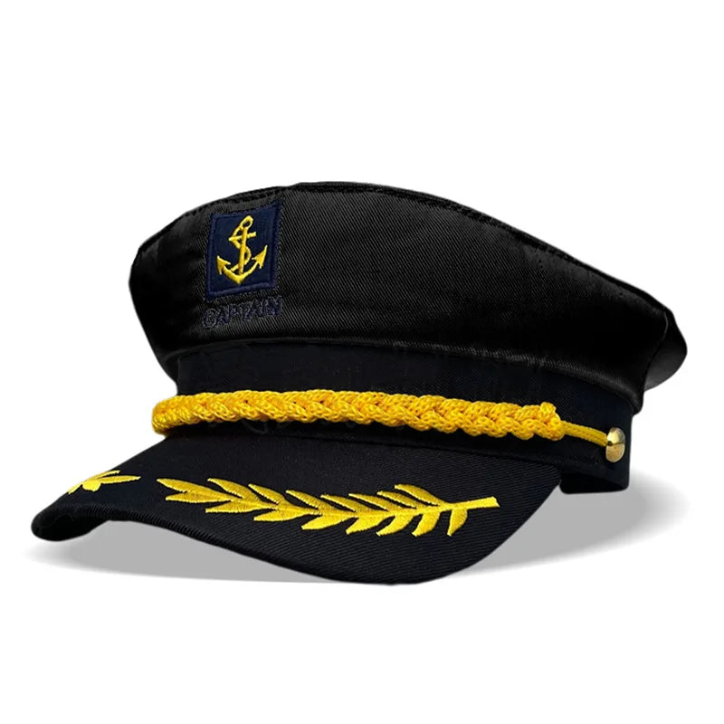 Chapeau Capitaine Marin Adulte – Réglable Homme & Femme | Déguisement & Fête