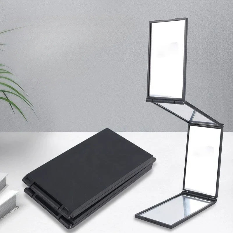Miroir Maquillage 360° Pliable 4 Faces - Coiffure & Beauté Portable