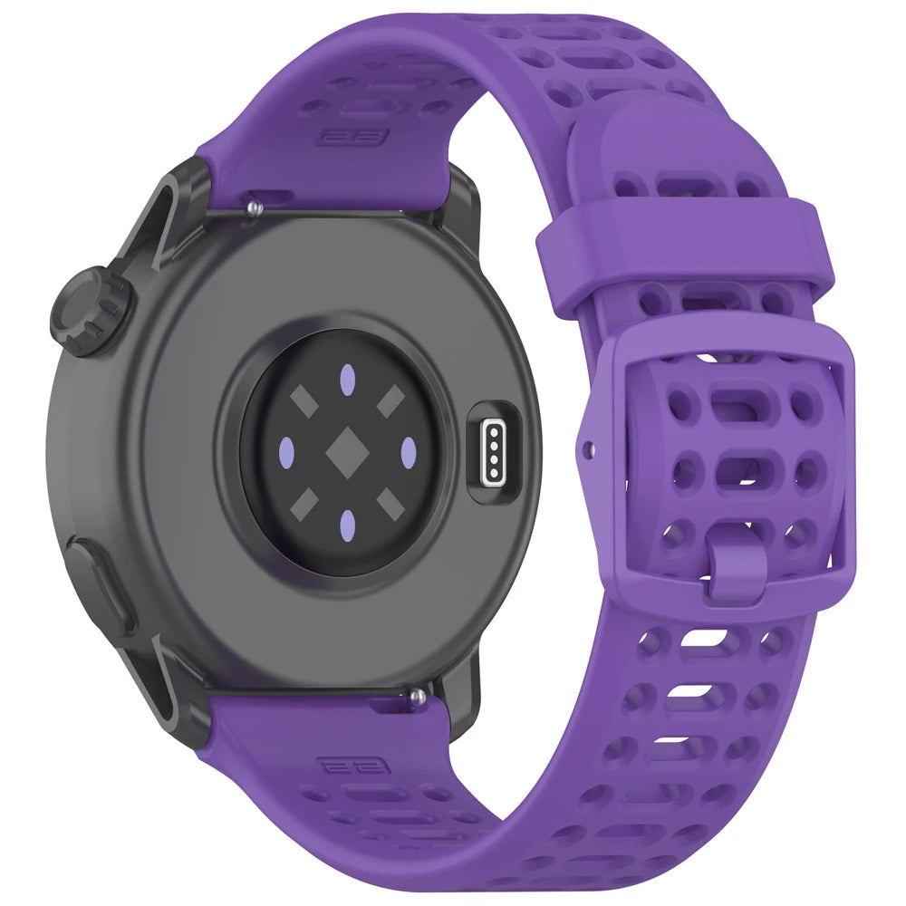 Bracelet Silicone Sport Suunto 20mm & 22mm – Compatible Race S, Vertical, Ocean, 5, 9 Peak Pro & 3 Fitness | Remplacement Premium