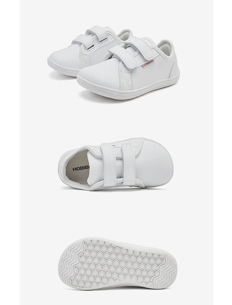 Chaussures Pieds Nus Enfant HOBIBEAR – Sneakers Minimalistes Bout Large Légères Garçon Fille