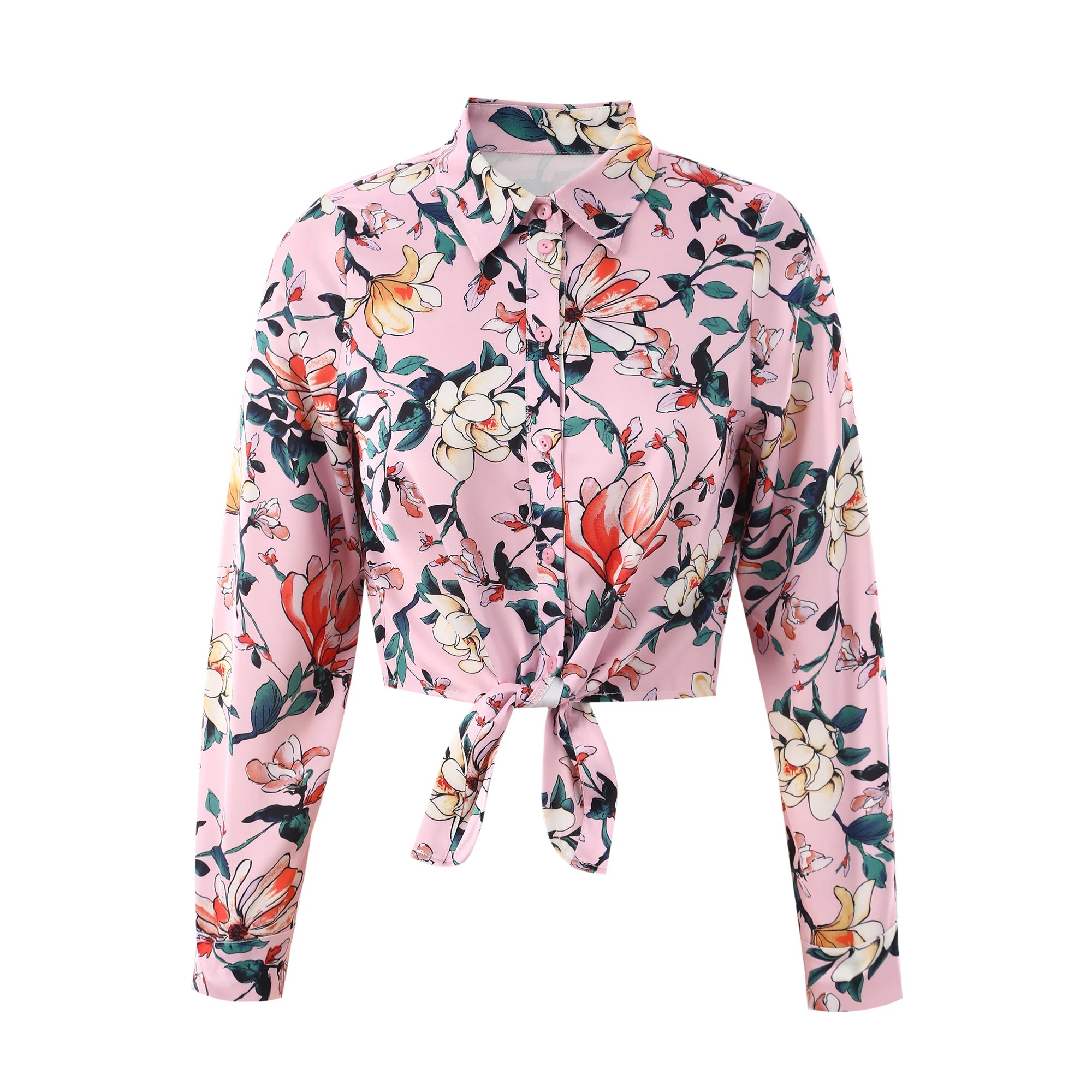 Robe Slip Satin Fleurie Rose Poudré Femme – Pull Tricoté Col V Élégant Jupe Printemps Été | AP 2025