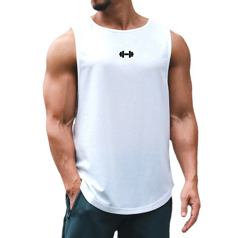 Débardeur Homme Gym Fitness Séchage Rapide – Loose Bodybuilding Sans Manches Basketball Été | Mode Homme Sport Premium