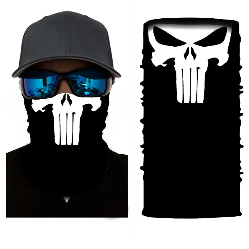 Tour de Cou Cagoule Multifonction – Bandana Sans Couture Coupe-Vent | Vélo, Ski, Moto, Randonnée & Snowboard