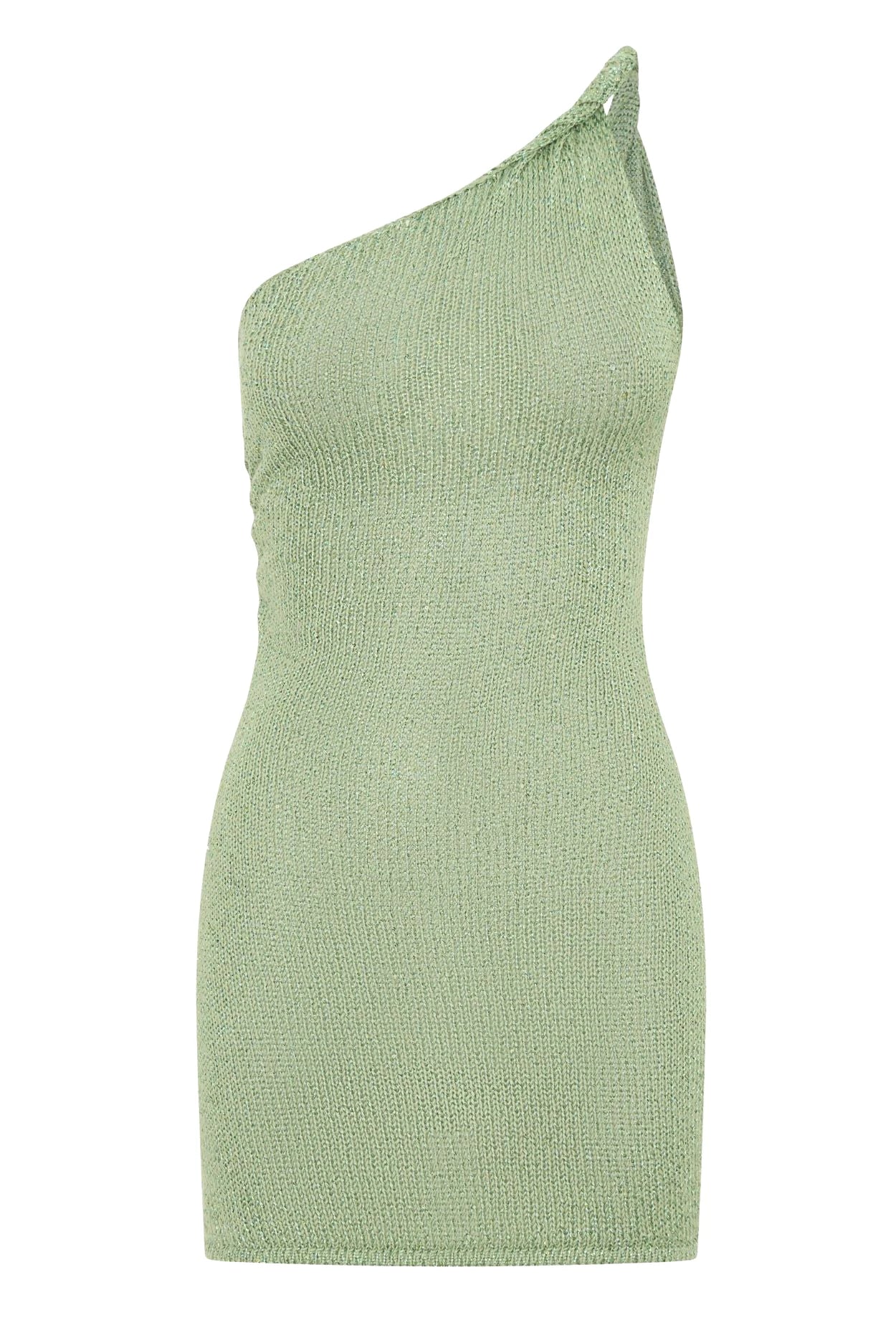 Robe Mini Tricotée Femme Une Épaule Col Halter Sexy Plage Soirée – Pareo Maillot Cover Up Chic Été | Mode Beachwear