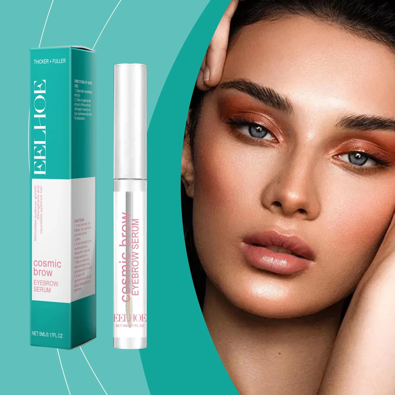 Sérum Croissance Rapide Sourcils & Cils – Anti-Chute & Repousse | Densifiant Naturel
